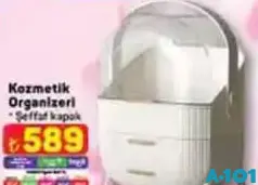 KOZMETİK ORGANİZERİ ŞEFFAF KAPAK KOZMETİK ORGANİZERİ ŞEFFAF KAPAK